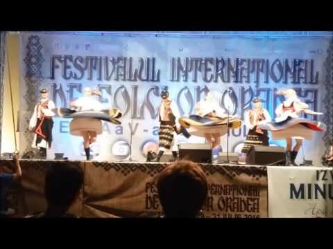 Dansuri populare din Slovacia la Festivalul International de Folclor Oradea 2016 !!