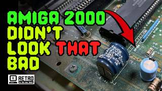 This Amiga 2000 Didn’t Look That Bad… Until I Looked Closer 😳 #pcbway #amiga #commodore
