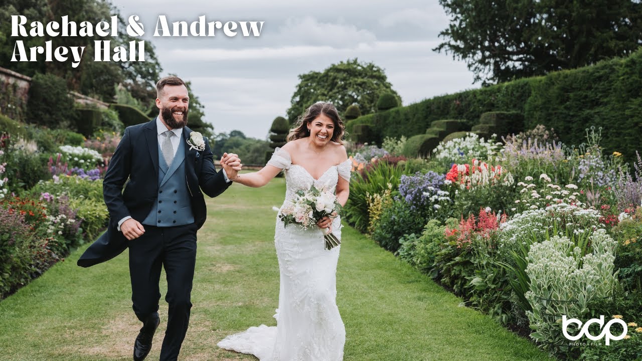 Arley Hall wedding photography and film