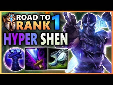 HYPER SHEN wins Challenger games in under 15 minutes - Road To Rank 1 (#30)