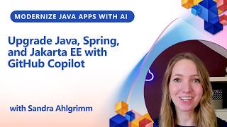 Upgrade Java, Spring, and Jakarta EE with GitHub Copilot