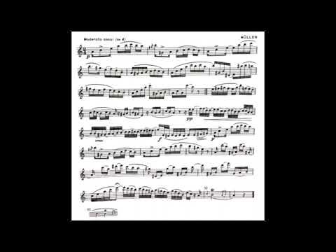 Selected Studies - A Minor, Muller (page 5) | Alto Saxophone