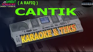 Download lagu karaoke dangdut CANTIK A RAFIQ kybord KN2400 2600... mp3