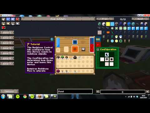 Tekkit 1.6.4 - Tutorial - Fluid Transposer