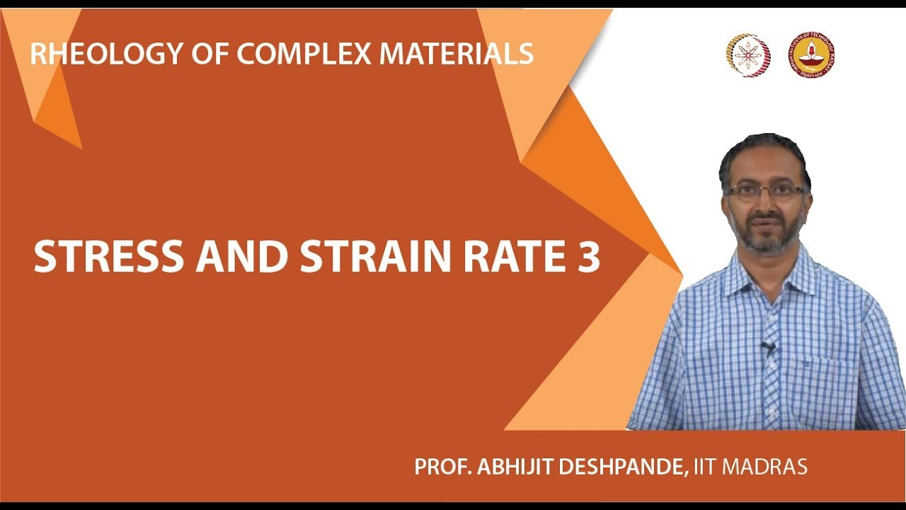 Stress and strain rate 3