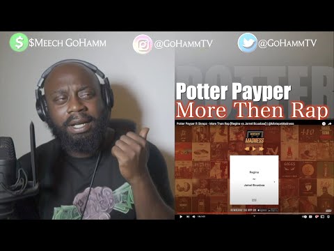American Reacts | POTTER PAYPER Ft SKRAPZ - More Then Rap [GoHammTV]