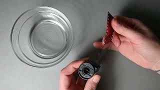 How to Retrieve a Film Negative in 35 mm Canister With Water