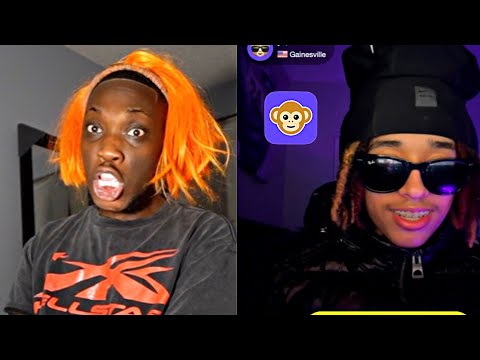 TROLLING ON THE MONKEY APP FT TABINA *HILARIOUS*