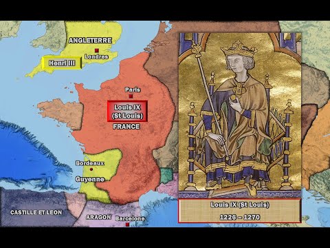 The height of the Kingdom of France (1214 - 1270)