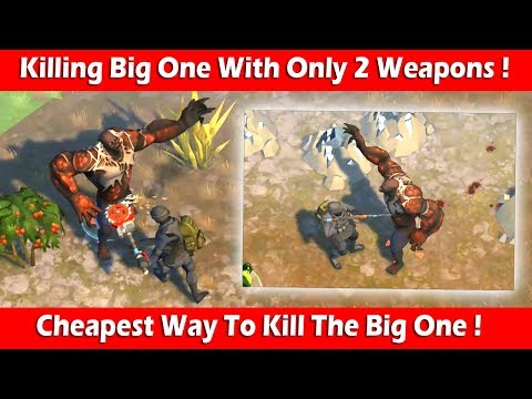 Killing The Big One With Only 2 Weapons! Last Day On Earth Survival