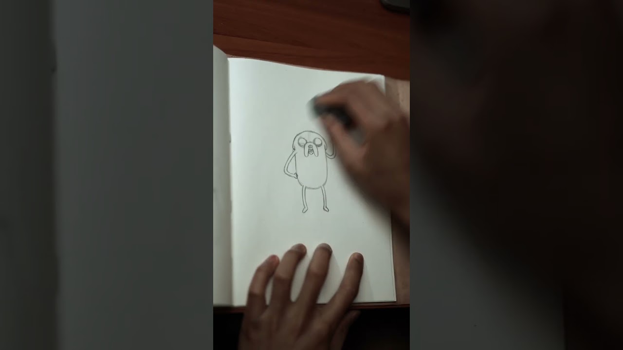 Drawing Jake (Adventure Time) [ASMR]