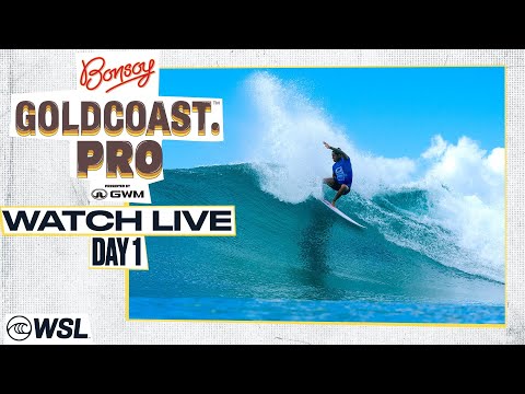 WATCH LIVE Bonsoy Gold Coast Pro presented by GWM 2024 - Day 1