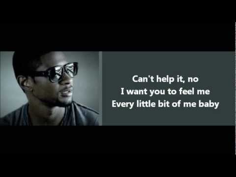 Usher - Dive - Lyrics On Screen