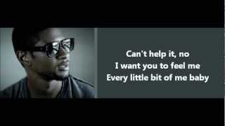 Usher - Dive - Lyrics On Screen