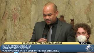 Rep. Street on the Environmental Management of Batteries