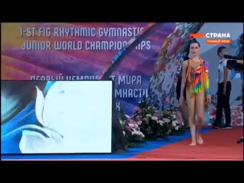 Michelle Aboukhaled 1st Junior World Cup Moscow 2019 Rope