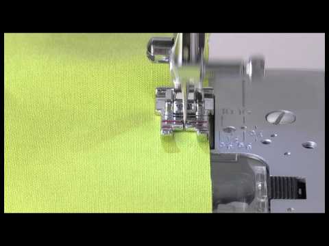 SINGER® Quarter Inch Presser Foot Tutorial