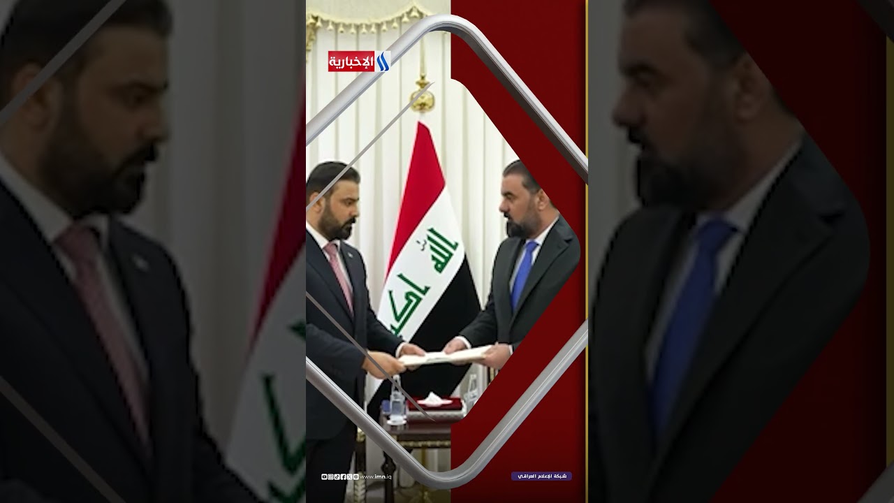 فيديو | الحلبوسي يؤكد للزيدي جاهزون لعقد جلسة التصويت فور اكتمال الكابينة الوزارية