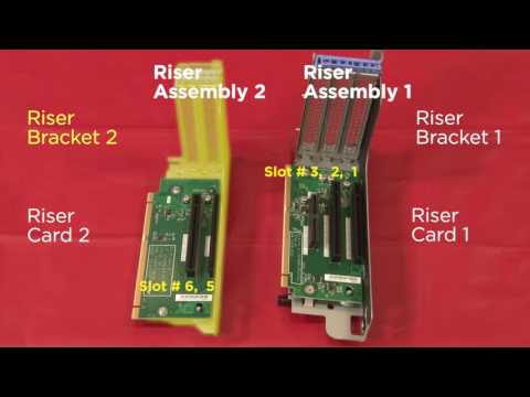 Lenovo ThinkSystem SR650 installing a PCIe adapter