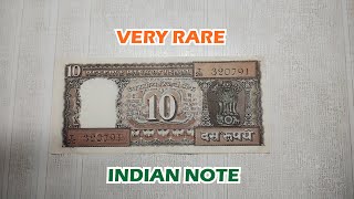 10 Rupees Indian note of 1985 #rarenotes #indiancurrency #indiannotes #1985 #