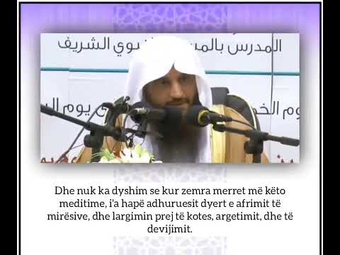 Shejkh Abdurrazek el Bedr: Meditimi në krijesat e Allahut