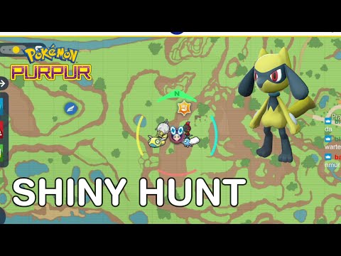 Here you can find SHINY RIOLU Pokemon Crimson & Purple