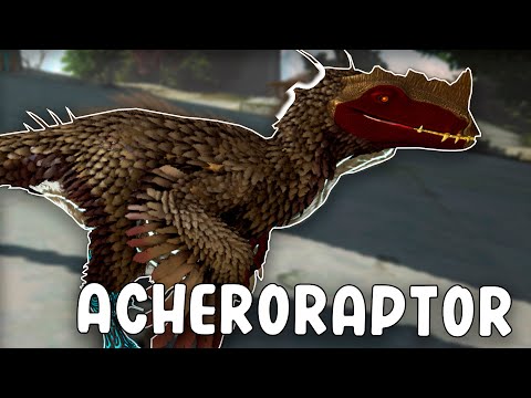COMO TAMEAR ACHERORAPTOR Y TODAS SUS HABILIDADES - ARK: PREHISTORIC BEAST MOD