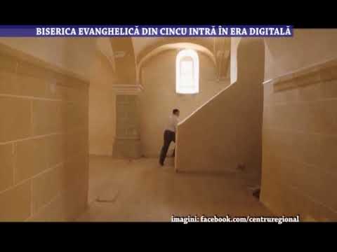 Biserica evanghelica din Cincu intra in era digitala - 13 iulie 2021