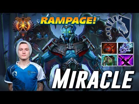 Miracle Night Stalker RAMPAGE! | Dota 2 Pro Gameplay