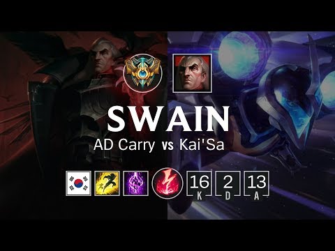 Swain Bot vs Kai'Sa - KR Challenger Patch 8.21