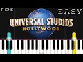 Universal Studios Theme | EASY Piano Tutorial