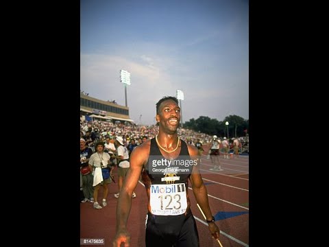 Michael Johnson vs Mike Marsh vs Carl Lewis 200m US Trials 92.