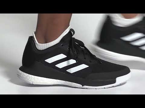 CrazyFlight Volleyball Shoes Black FY1638 video
