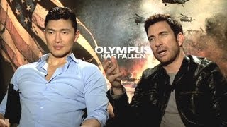Dylan McDermott & Rick Yune Interview - Olympus Has Fallen (JoBlo.com) video