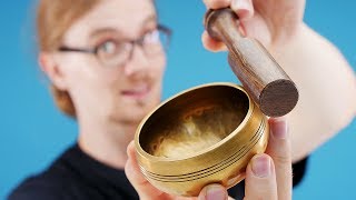 We Try Playing Tibetan Singing Bowls | LOOTd Unboxing