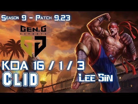 Gen Clid LEE SIN vs REK'SAI Jungle - Patch 9.23 KR Ranked