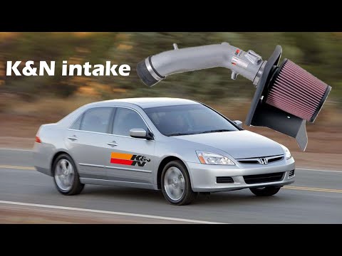 Honda Accord 4cyl K&N Typhoon Short Ram Intake Review