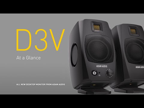 ADAM Audio D3V Black – Thomann België ADAM Audio D3V Black – Thomann België