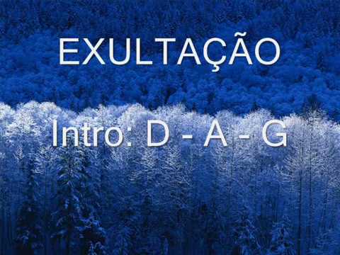 Exaltação - Cantor Cristão