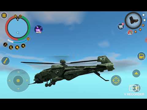 how to steal helicopter in rope hero 3