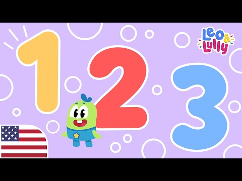 NUMBERS SONG | MÚSICA DOS NÚMEROS | MÚSICA EM INGLÊS | LEO E LULLY