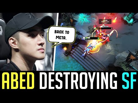 Abed MIRANA Destroying SHADOW FIEND Mid - 20 KILLS in 27mins Game DOTA 2