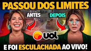 INACREDITÁVEL! DANIELA LIMA FAZ PIADA COM BOLSONARO E É HUMILHADA AO VIVO POR JORNALISTAS
