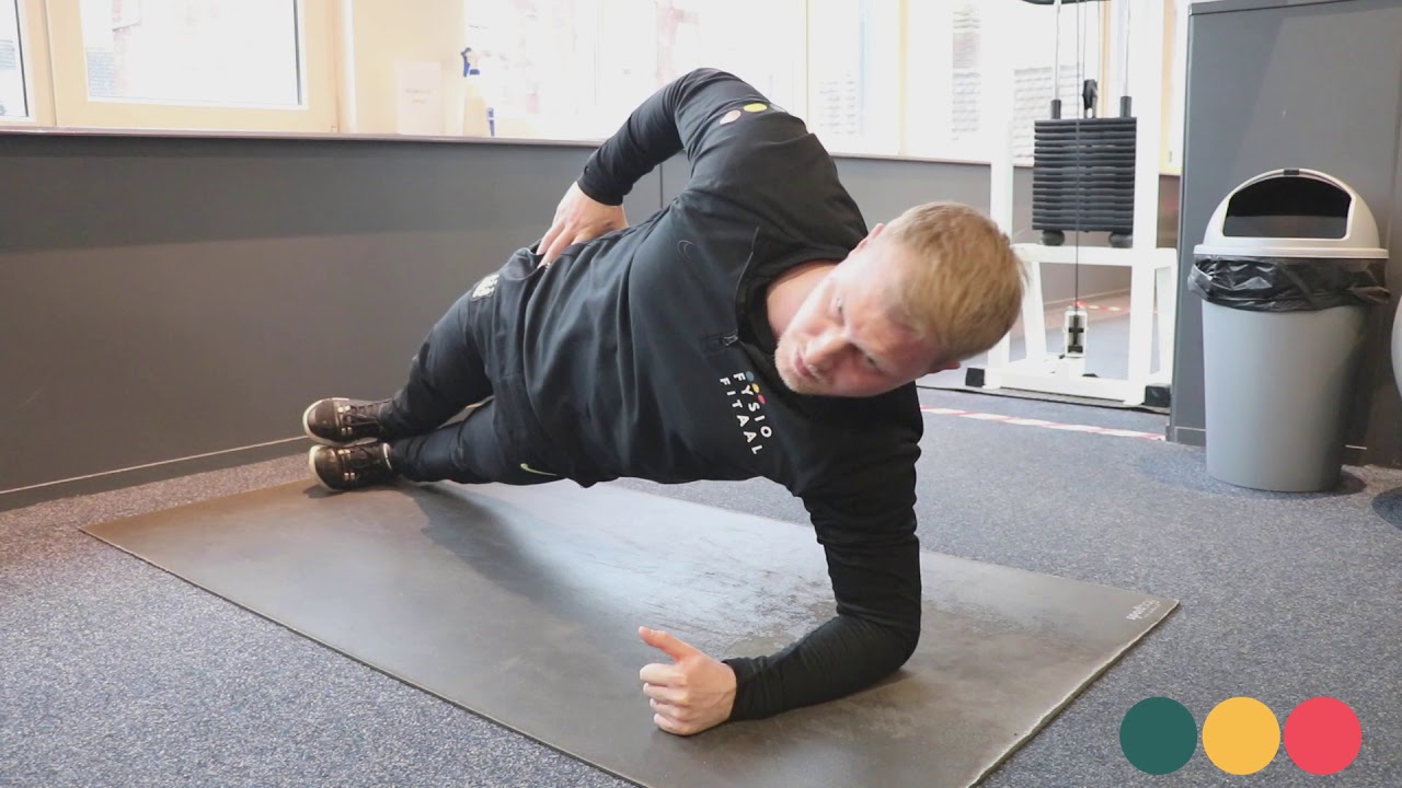 Video thumbnail: Planking zijwaarts — instructievideo