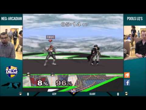 Elliot (Falcon) vs Izzy (Marth) - NC Arcadian II
