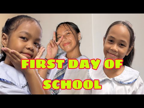 First day of School nila Aling Maliit,Sakmo at Hannah | Glen Gonzaga