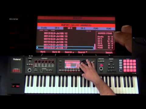 Easter Egg!!! How to load Integra synth collections inside FA-06/08