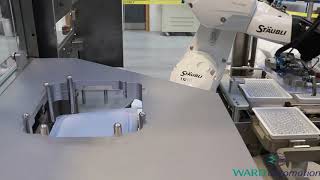 Pre Filled Syringe Tub - Lid Separation and Application