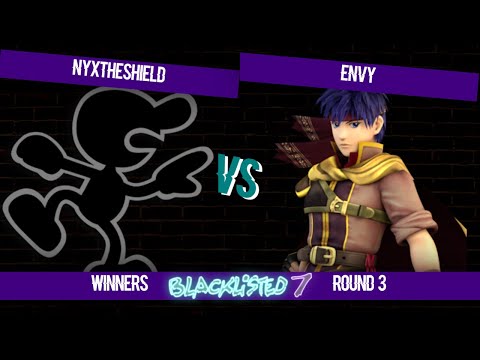 Blacklisted 7 WR3 - NyxTheShield (Mr. Game & Watch) vs Envy (Ike)