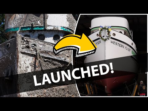 Thumbnail for Restoring and relaunching the WESTERN FLYER (wooden fishing boat) by Western Flyer